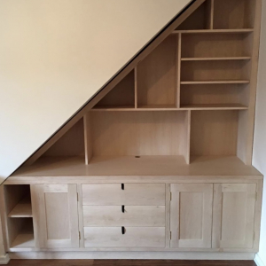 Under stairs storage